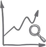 social impact evaluation icon